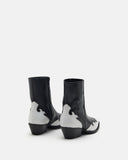 BOTTINES EAGLE NOIR-BLANC