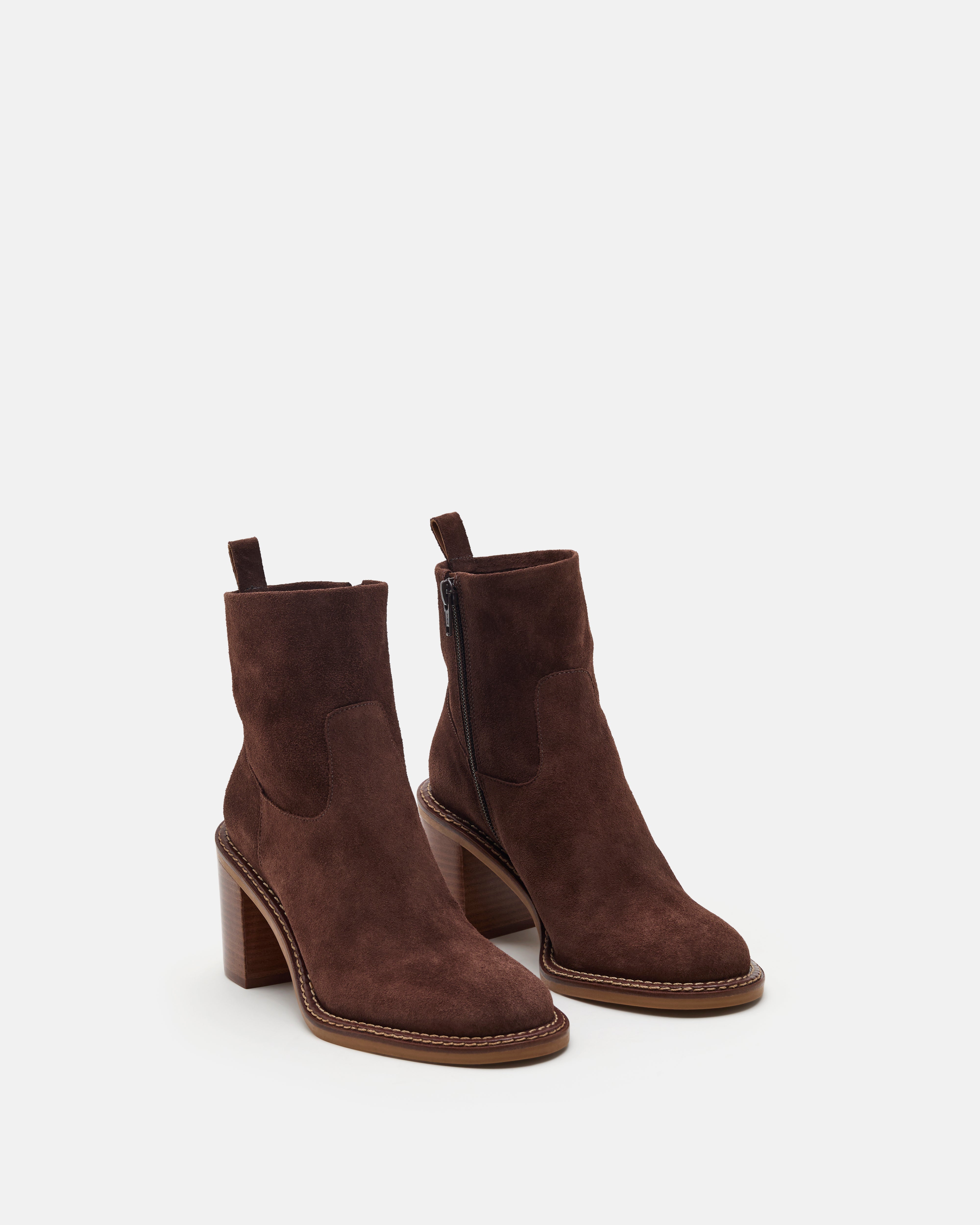 BOTTINES KAIALA/VEL CHOCOLAT