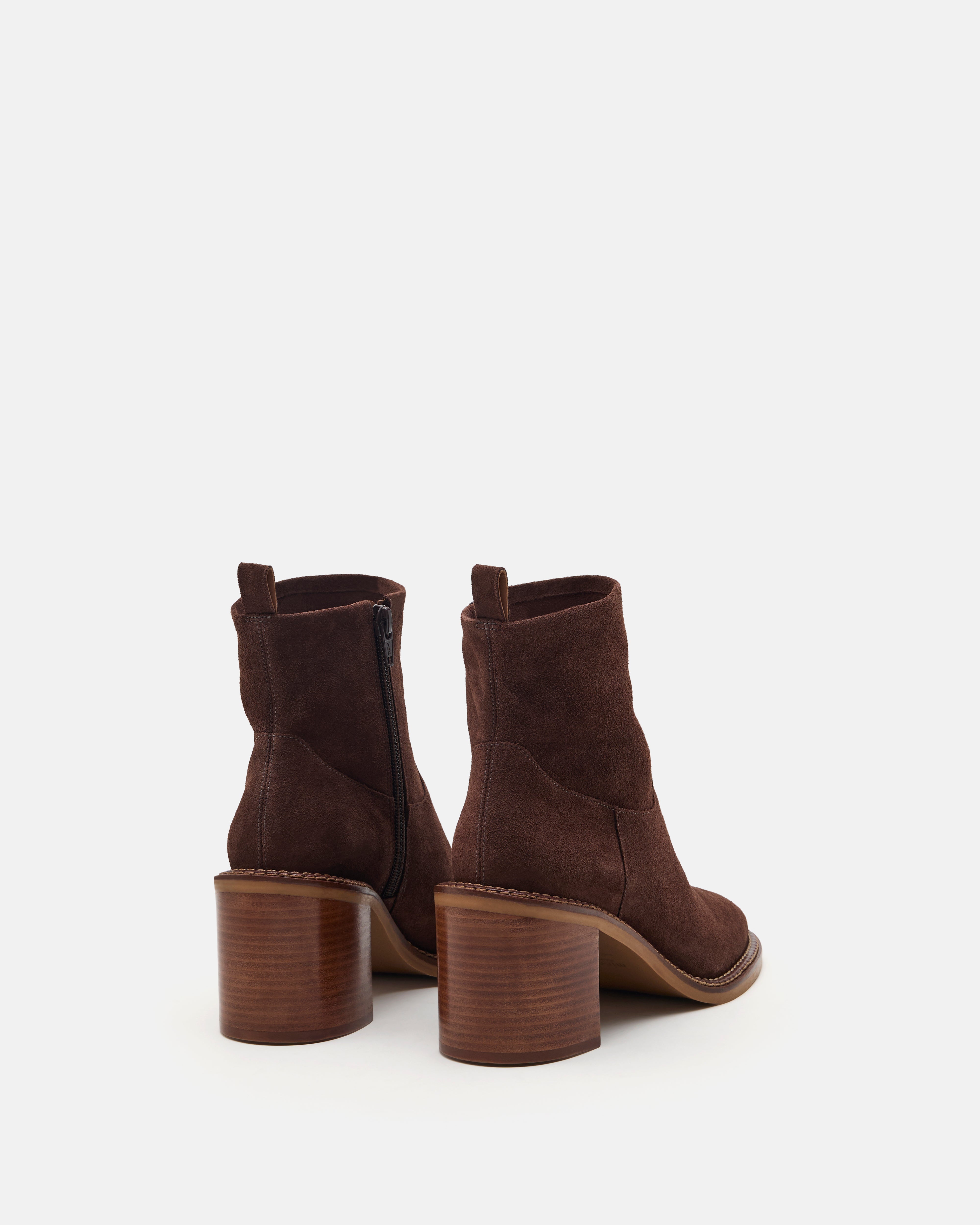 BOTTINES KAIALA/VEL CHOCOLAT