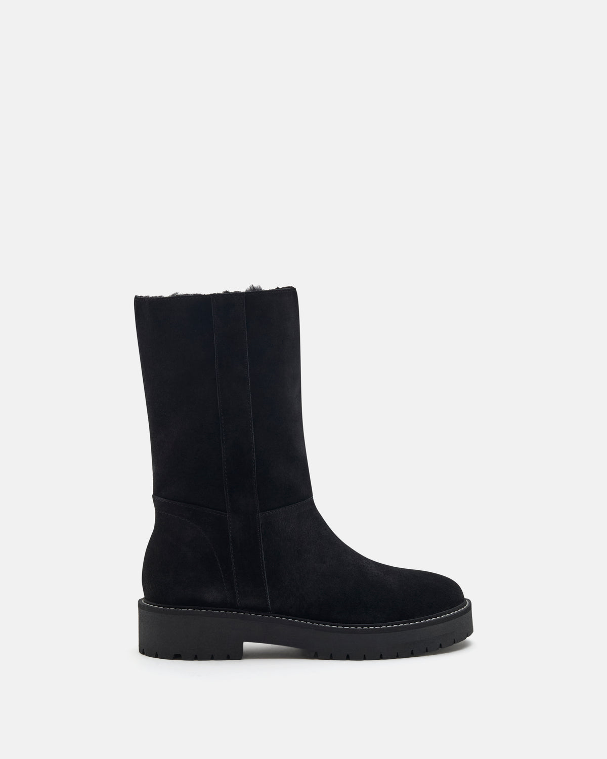 PENNY/VEL BLACK ANKLE BOOTS
