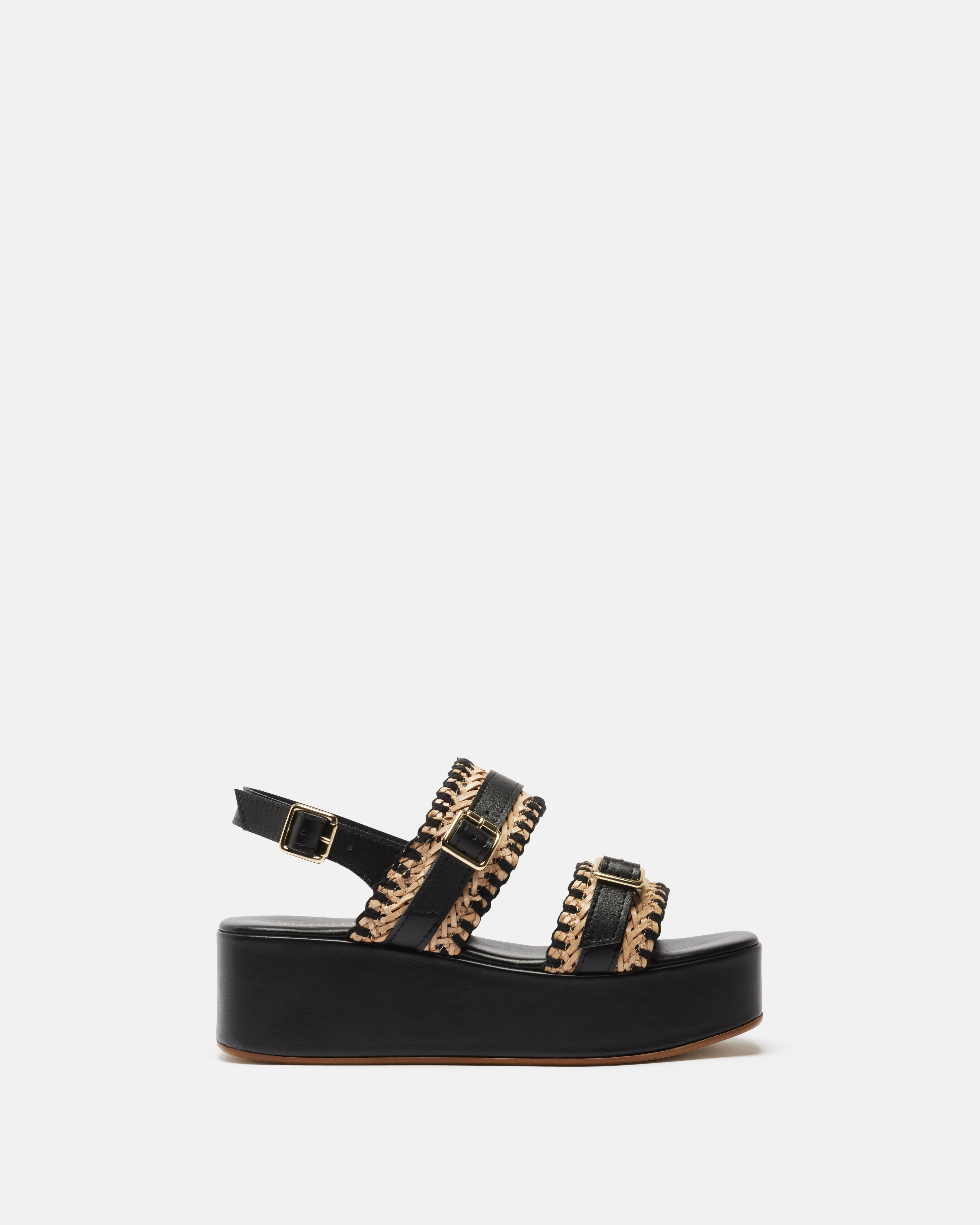 COMPENSEES LIDDY NATUREL NOIR - minelli.fr - MINELLI