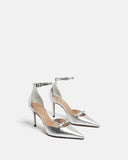 ESCARPINS KITA/MET ARGENT