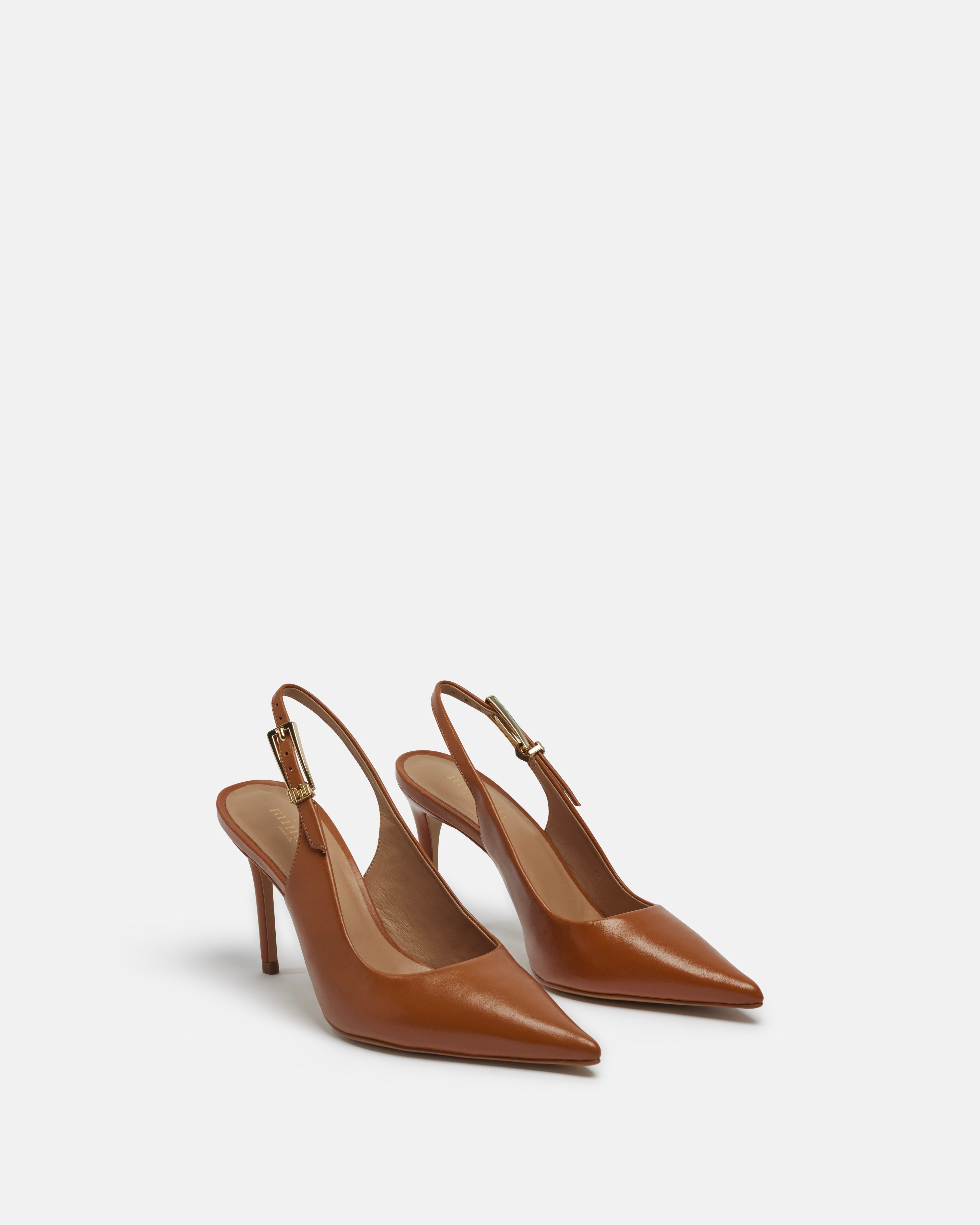 ESCARPINS KOMET COGNAC