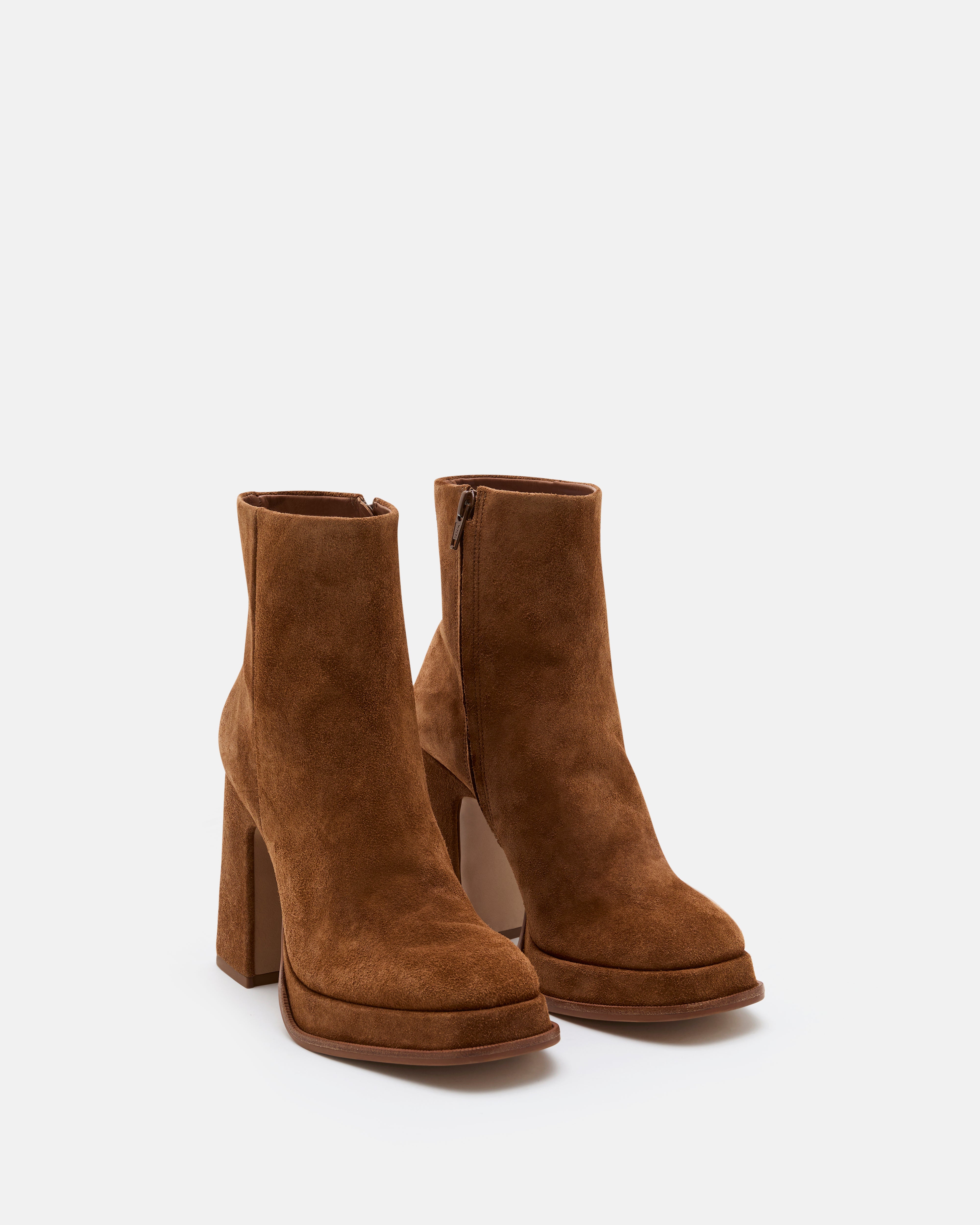 BOTTINES KATYA/VEL COGNAC