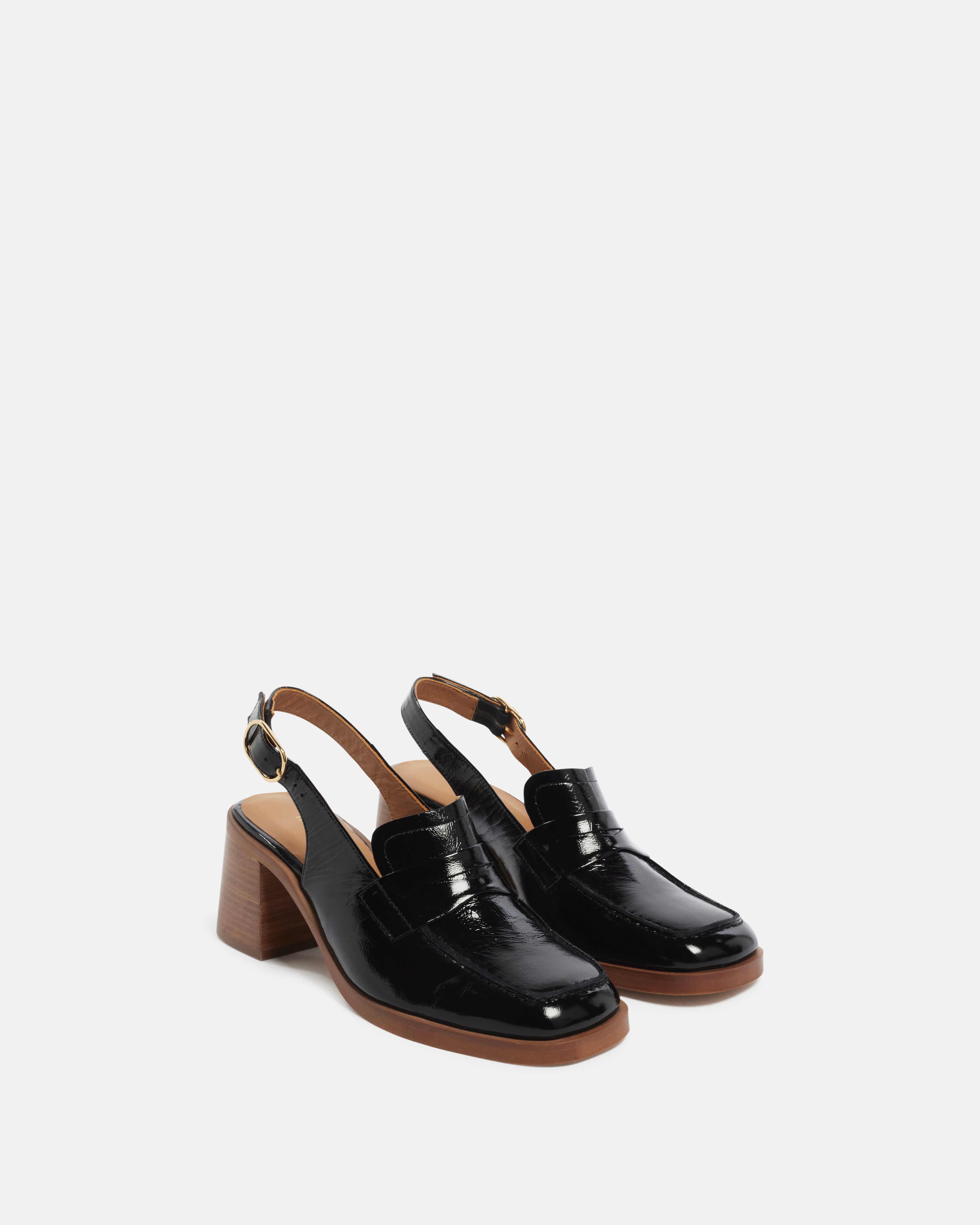 MOCASSINS MARIANE/CRK NOIR - minelli.fr - MINELLI