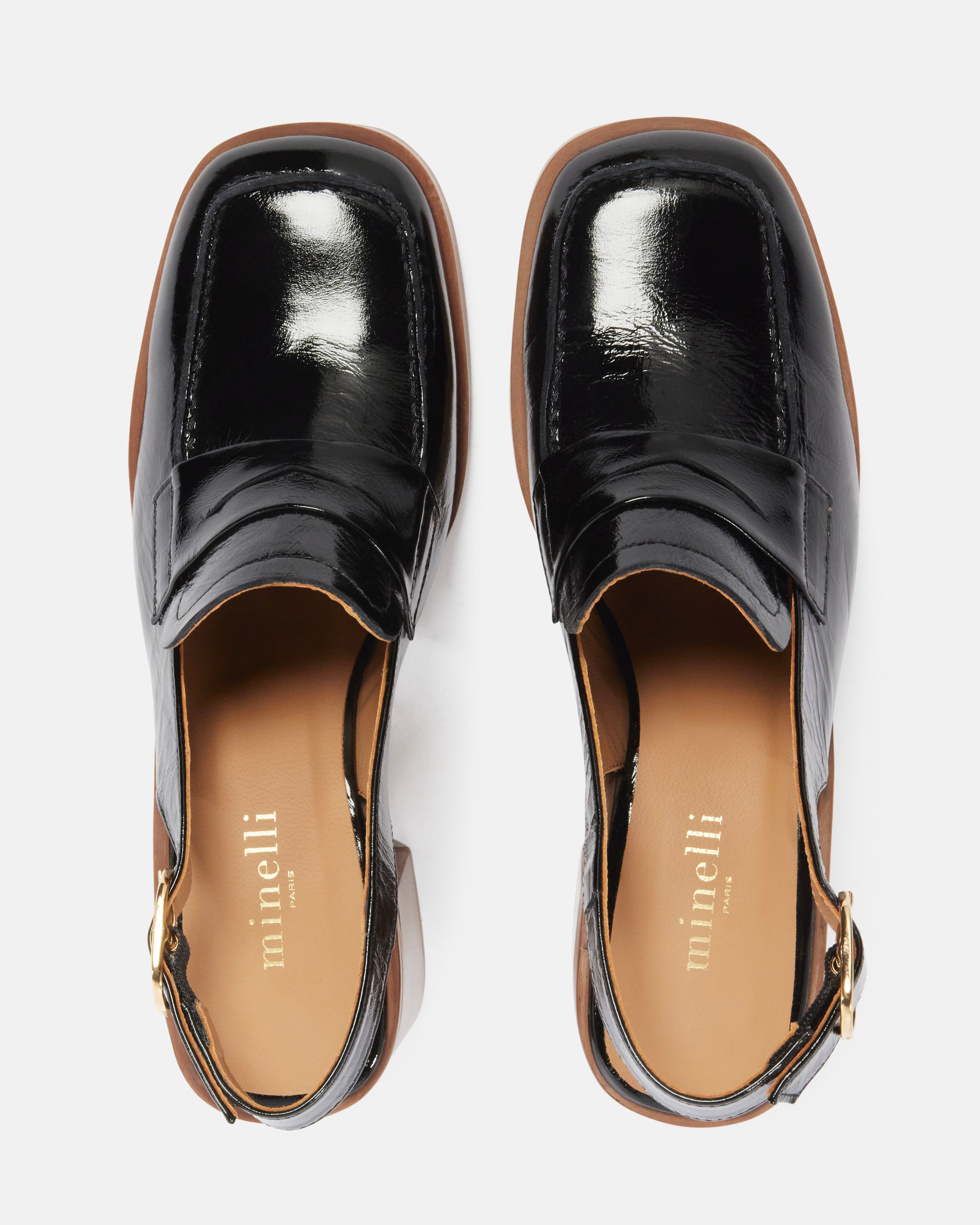 MOCASSINS MARIANE/CRK NOIR - minelli.fr - MINELLI