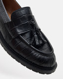 MOCASSINS GALILA/CROCO NOIR