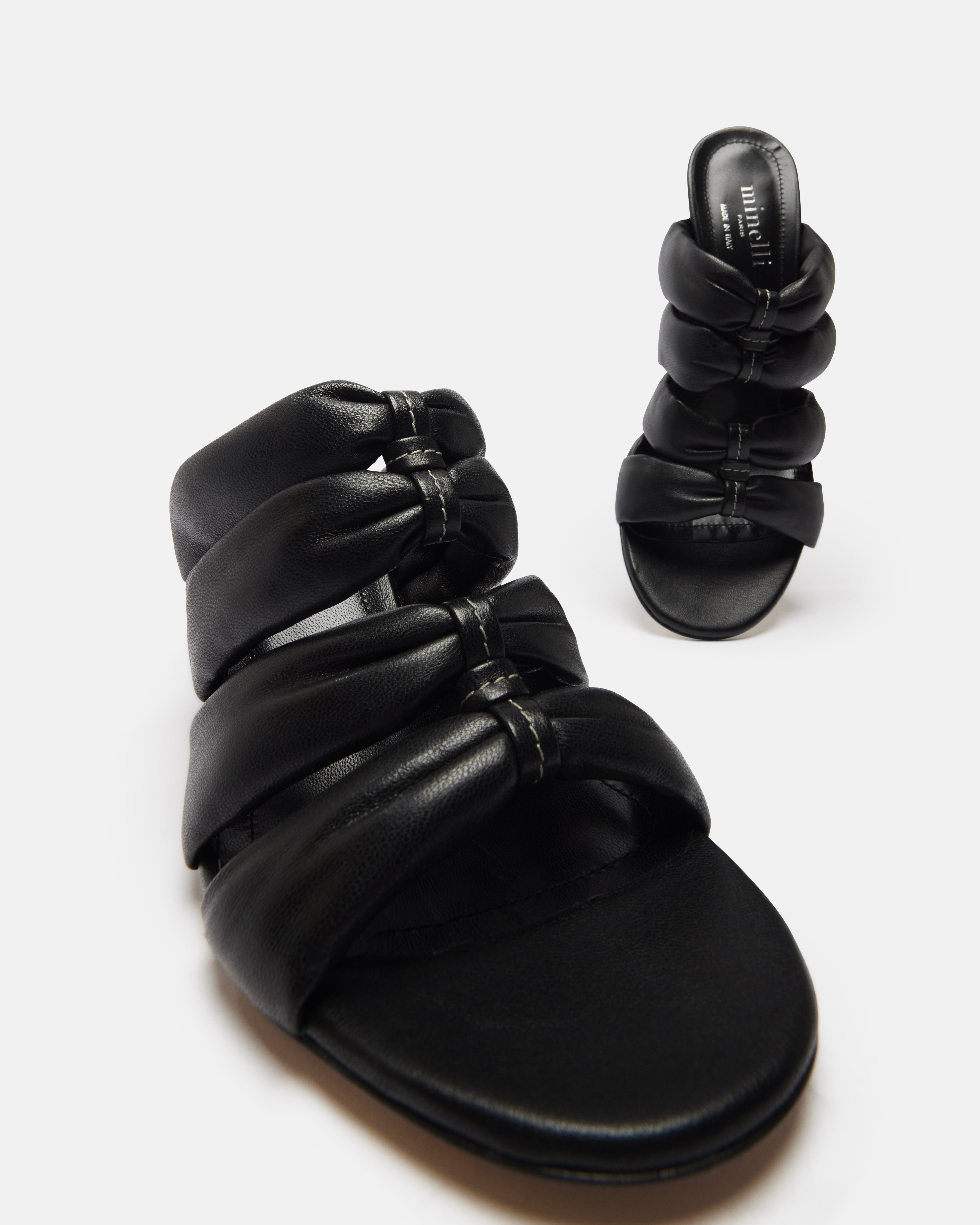 MULES TALON NAVIDA NOIR - minelli.fr - MINELLI
