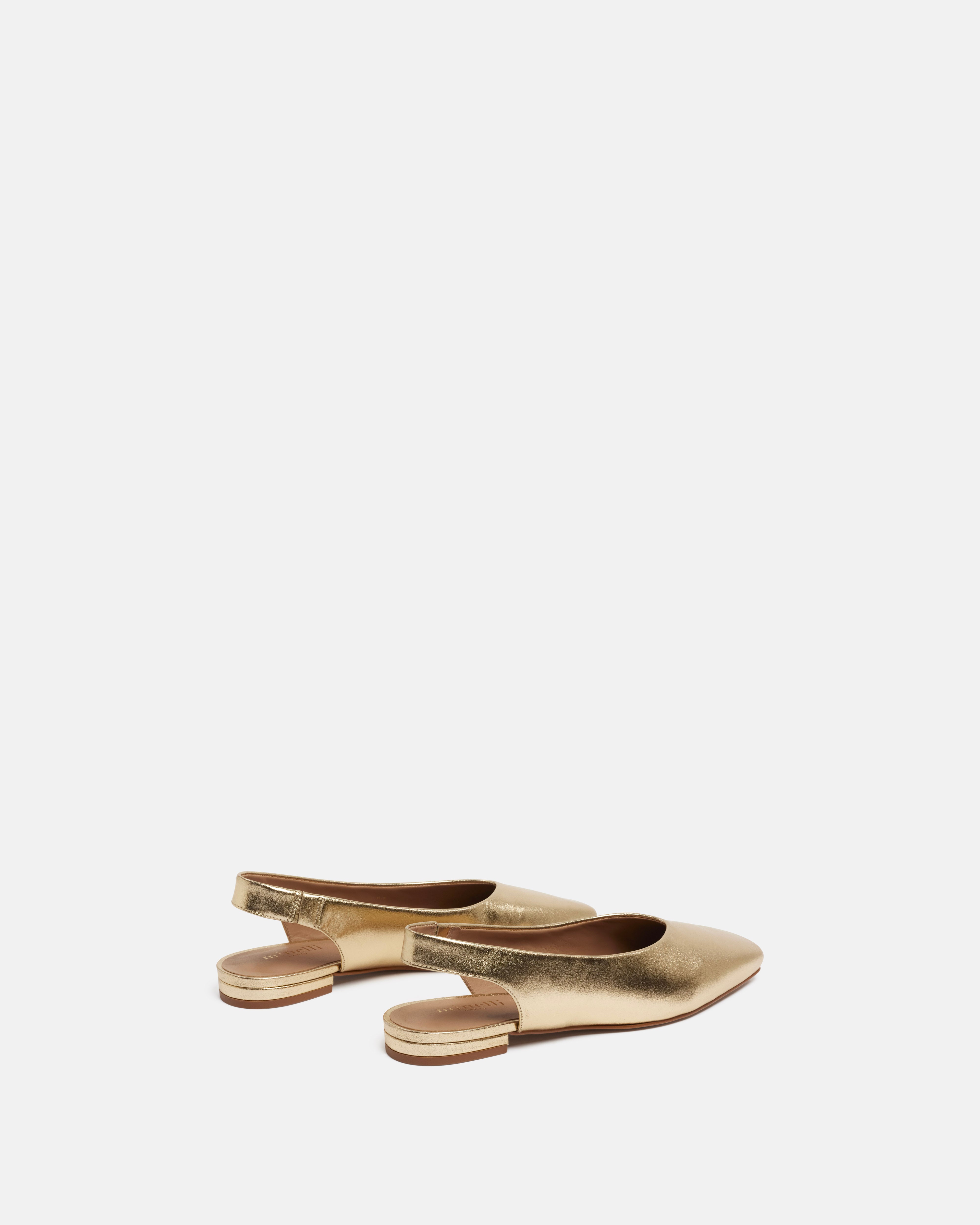 SLINGBACKS KYARA/MET PLATINE