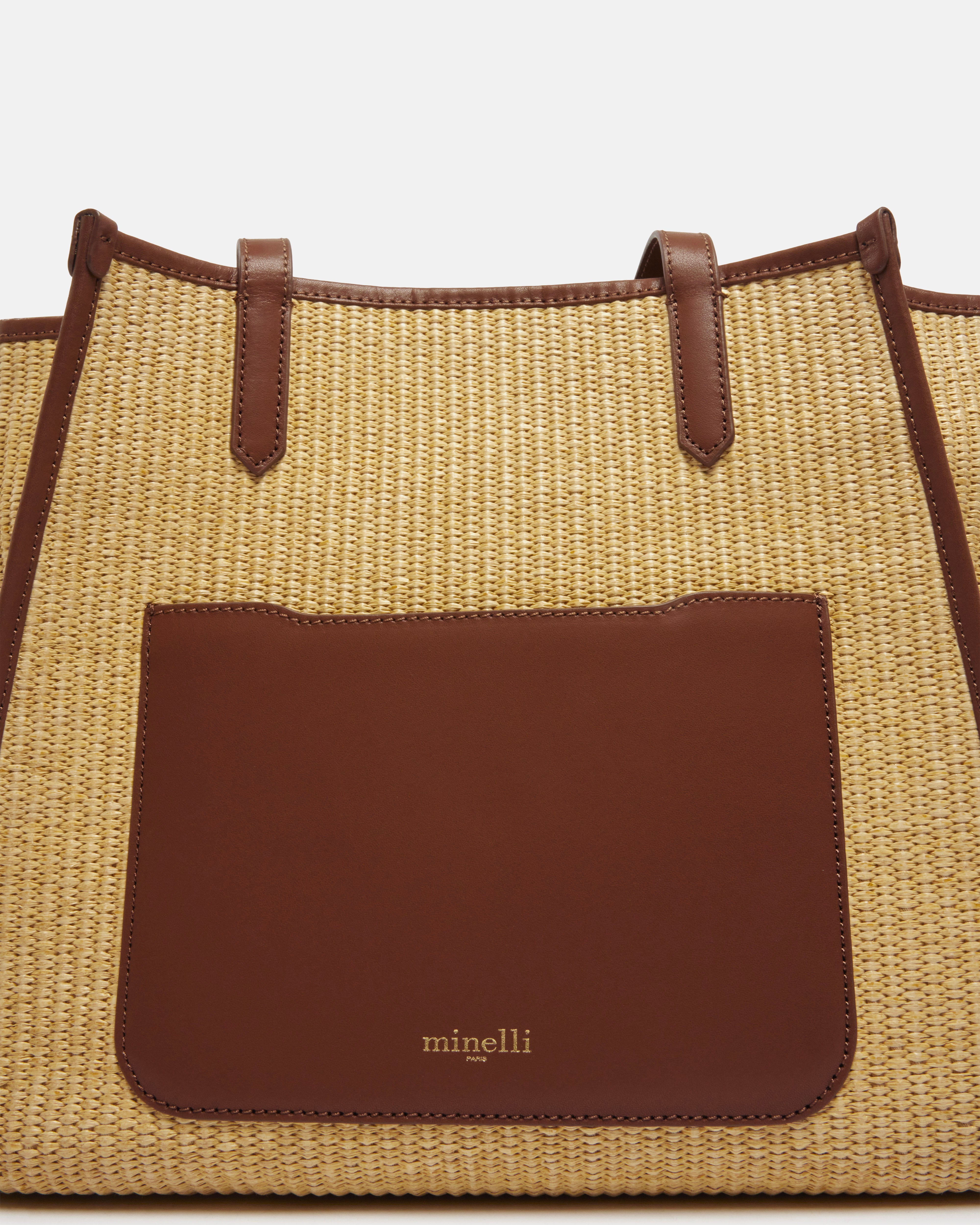 SAC MELINA/BI NATUREL MARRON