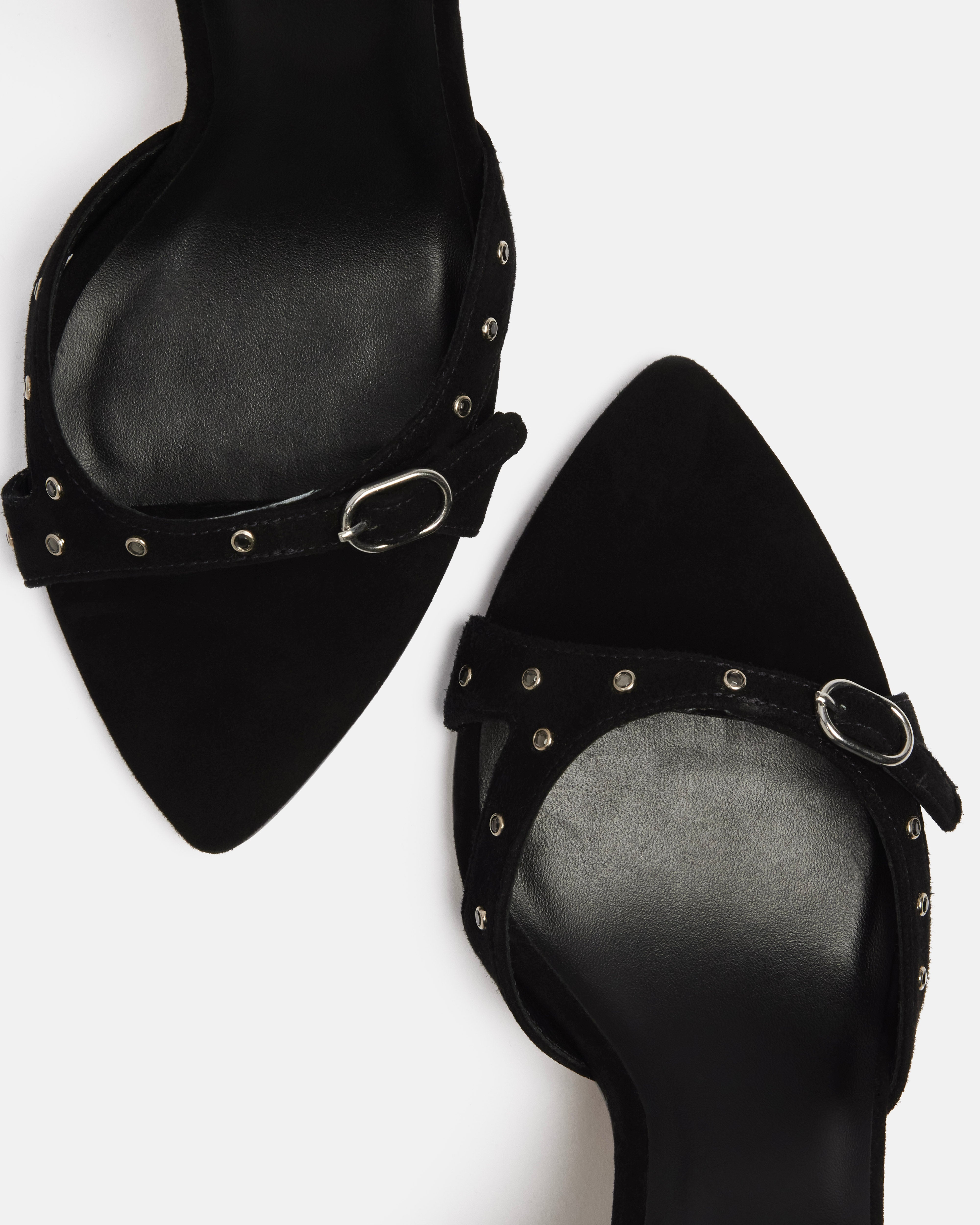 SANDALES KEOUNIA/STRASS NOIR