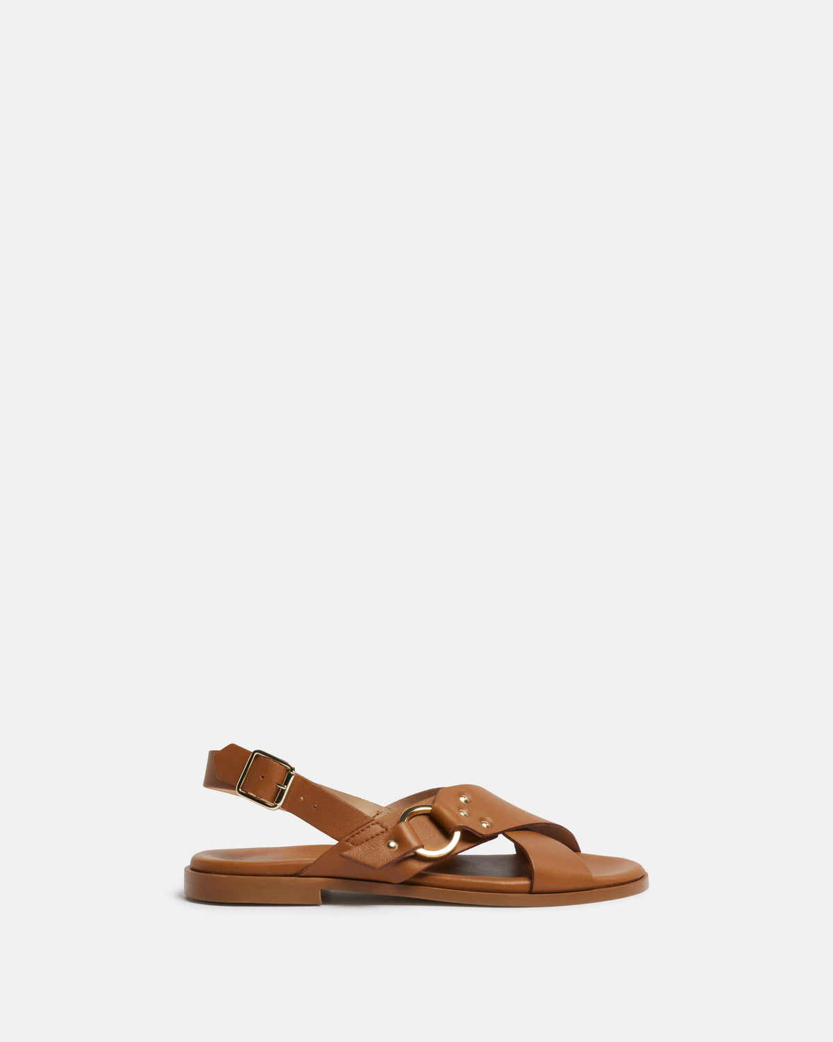 SANDALES LADDIE COGNAC - minelli.fr - MINELLI