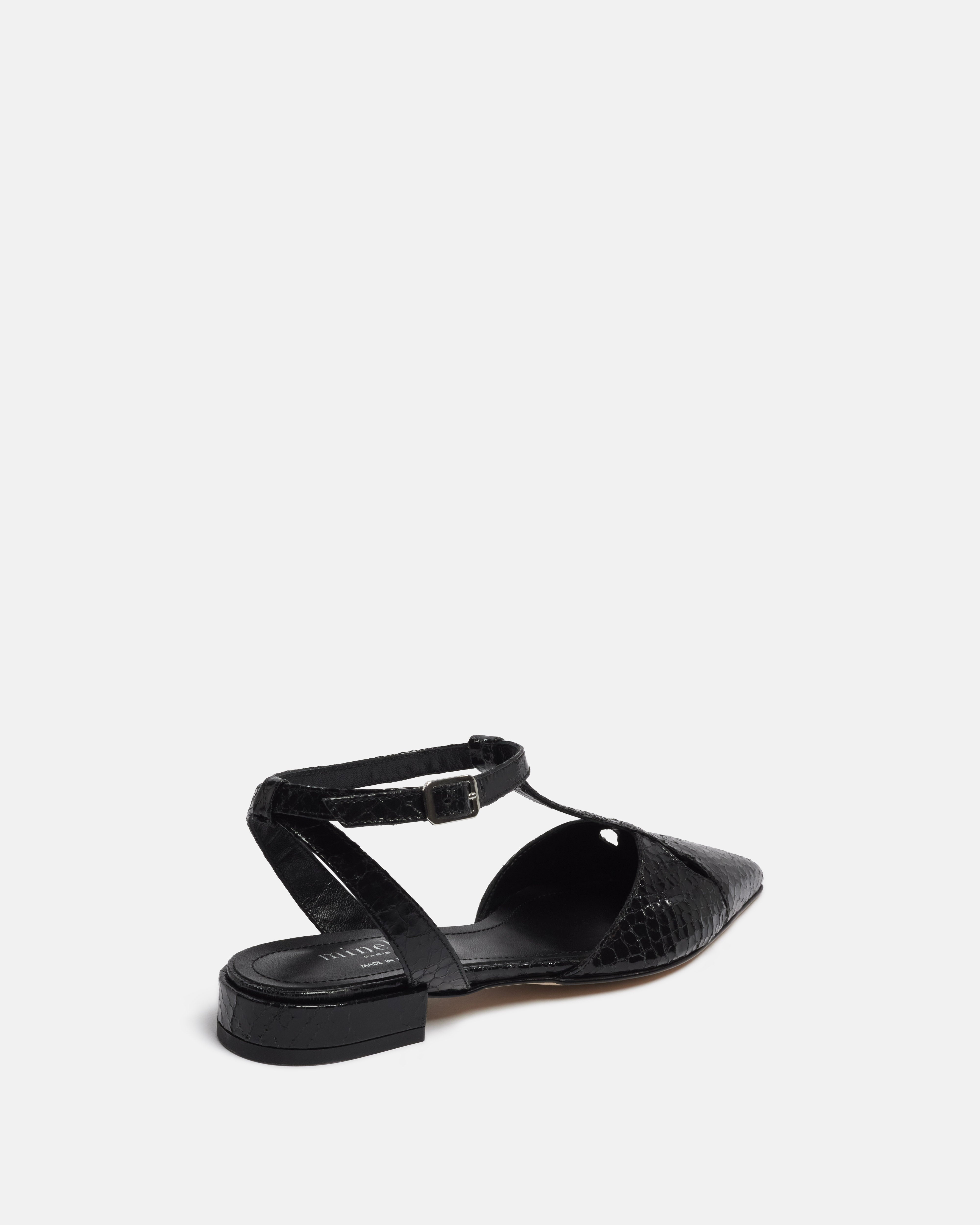 SLINGBACKS NELLA/PYTCRK NOIR - minelli.fr - MINELLI