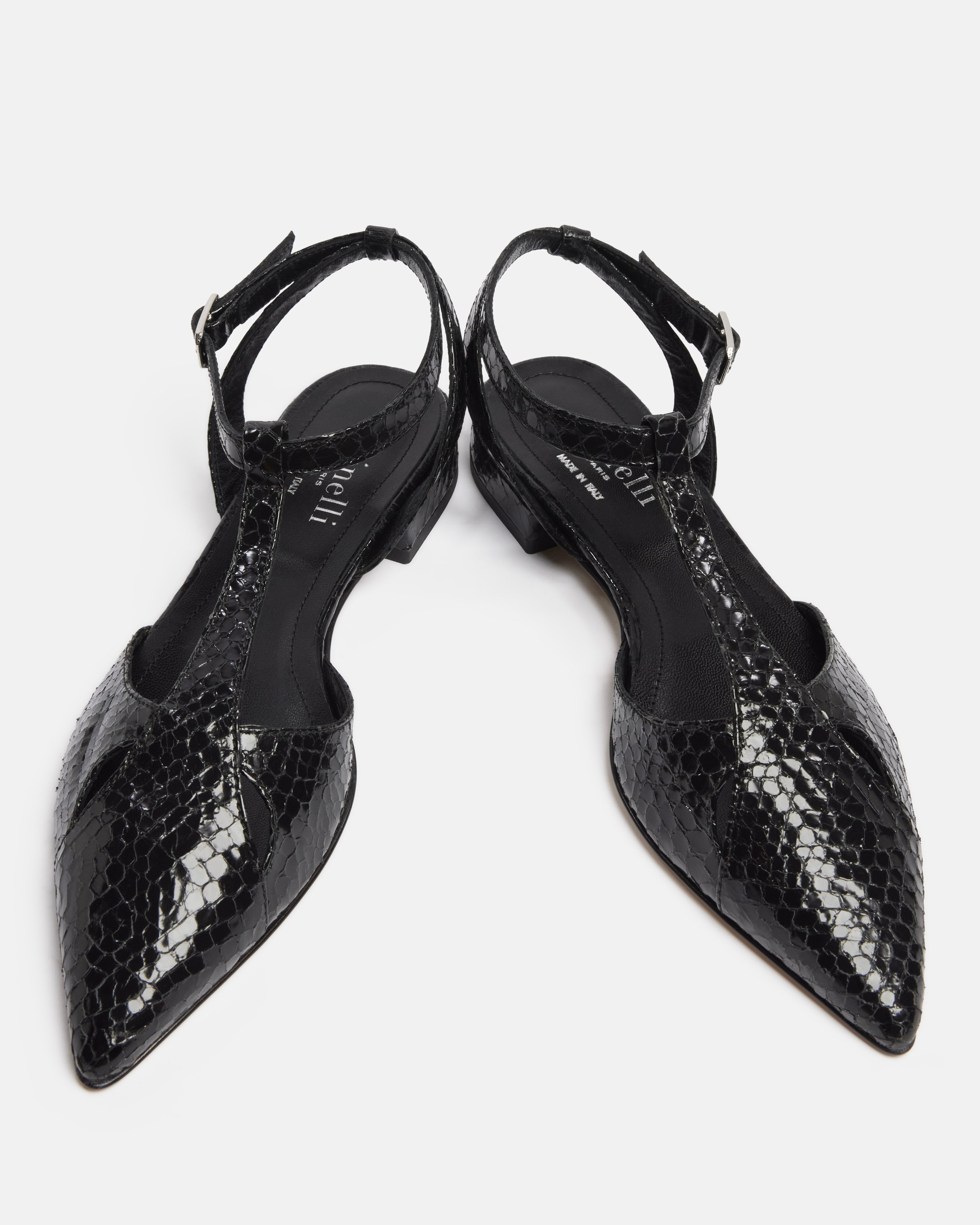 SLINGBACKS NELLA/PYTCRK NOIR - minelli.fr - MINELLI