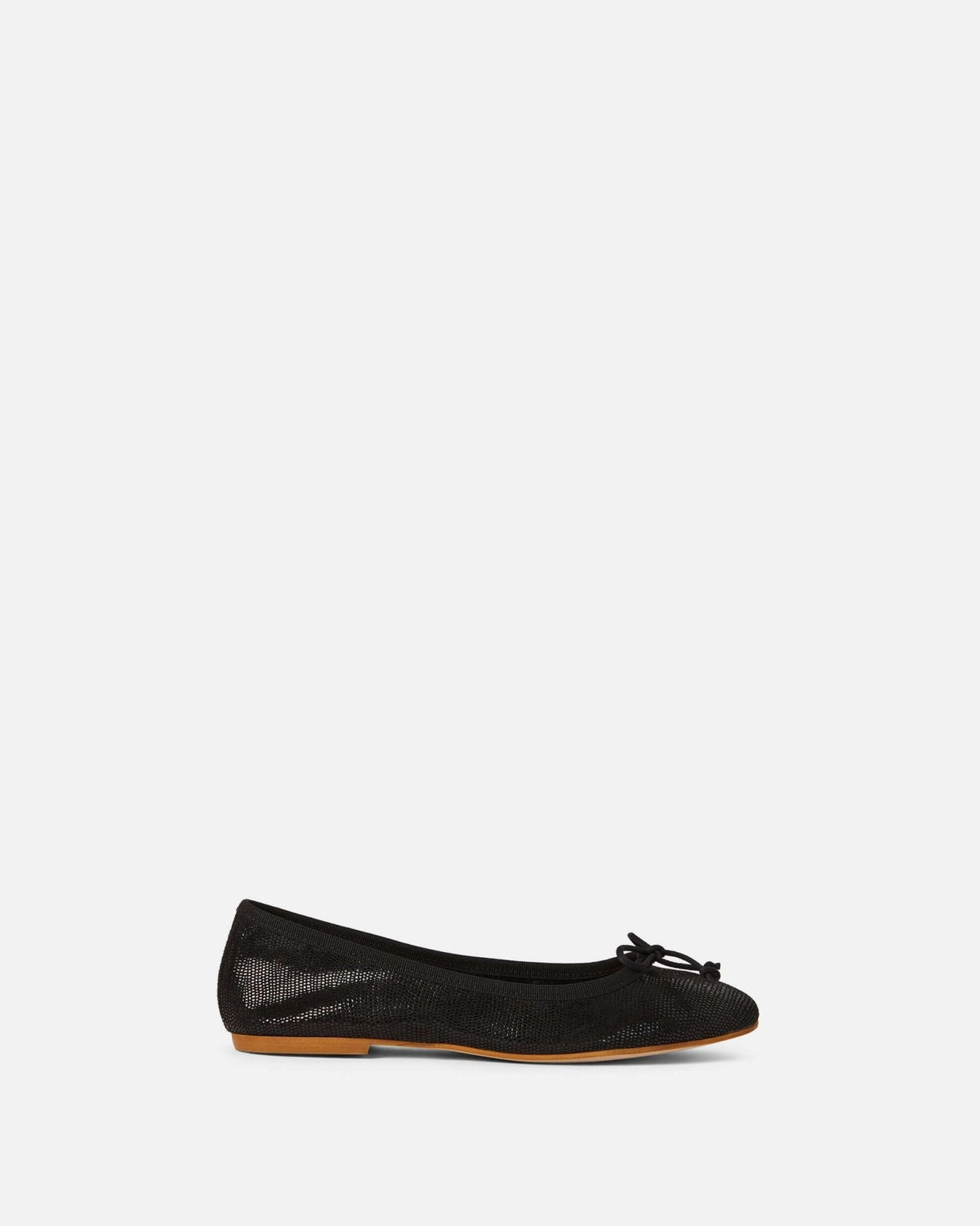 BALLERINES CLARIA/IMP NOIR - minelli.fr