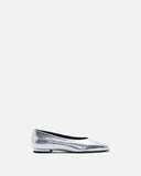 BALLERINES KAMIL/MET ARGENT - minelli.fr