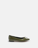 BALLERINES SOLENE/CRK KAKI - minelli.fr