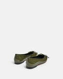 BALLERINES SOLENE/CRK KAKI - minelli.fr