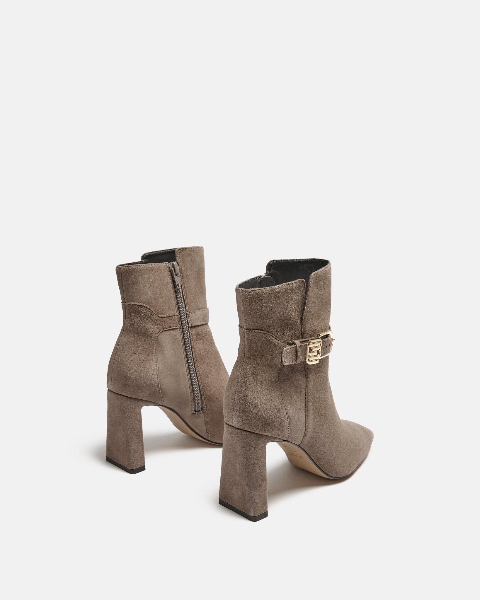 BOTTINES KIARA/VEL TAUPE - minelli.fr