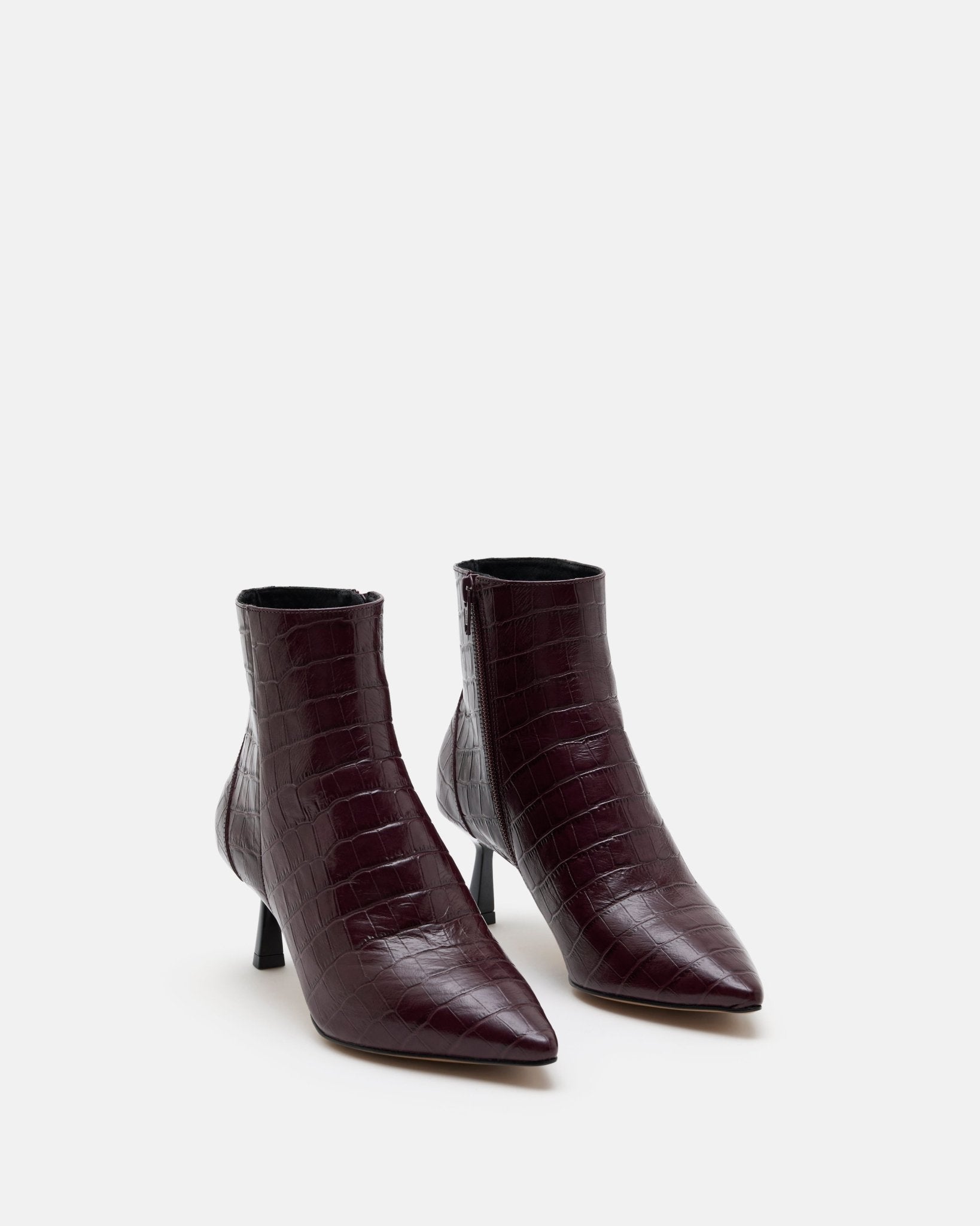 BOTTINES KOSHI/CROCO POURPRE - minelli.fr