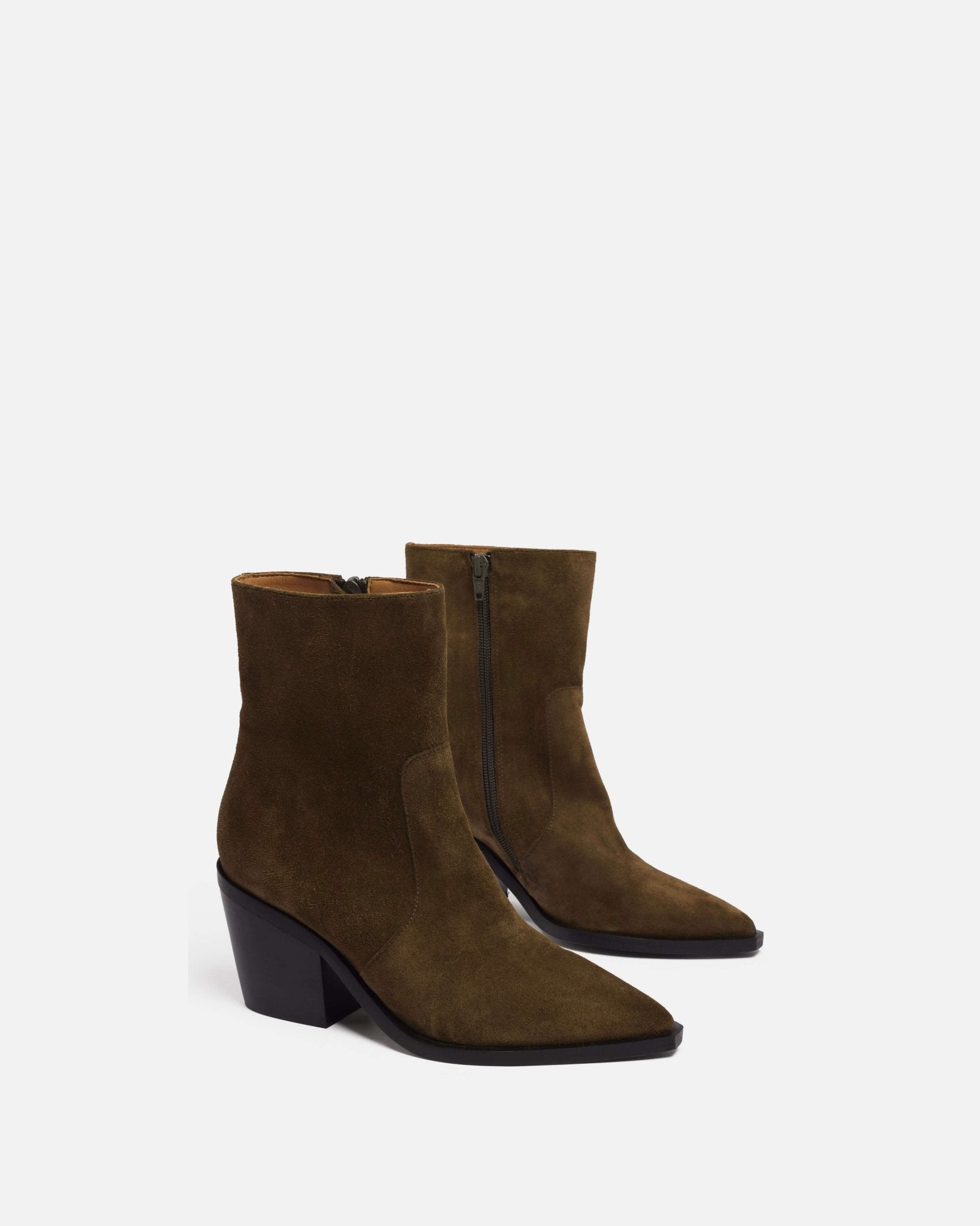 BOTTINES MELINDA/VEL KAKI - minelli.fr