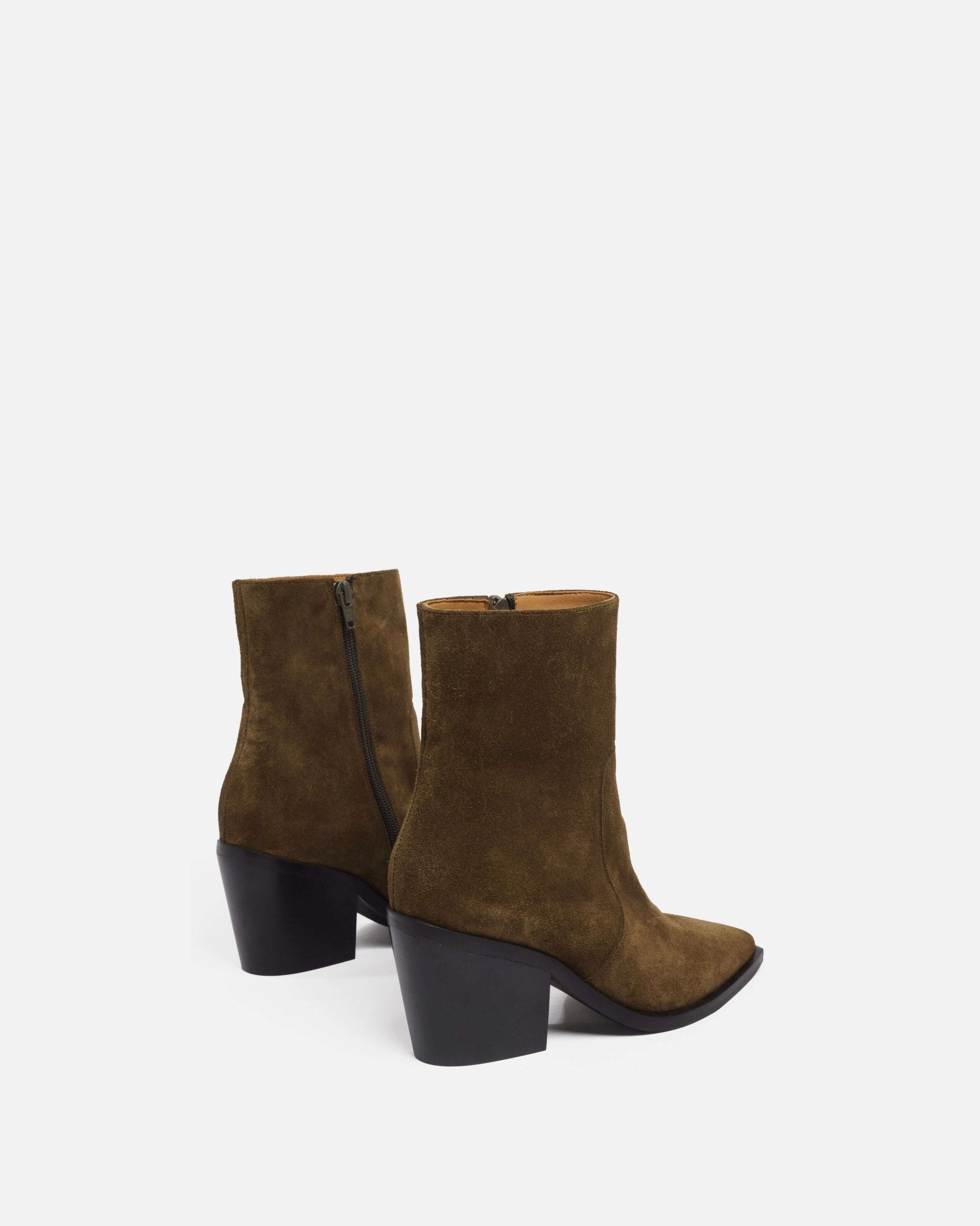 BOTTINES MELINDA/VEL KAKI - minelli.fr
