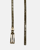 CEINTURE ATYA/CROC KAKI - minelli.fr