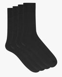 CHAUSSETTE FIL D'ECOSSE NOIR - minelli.fr