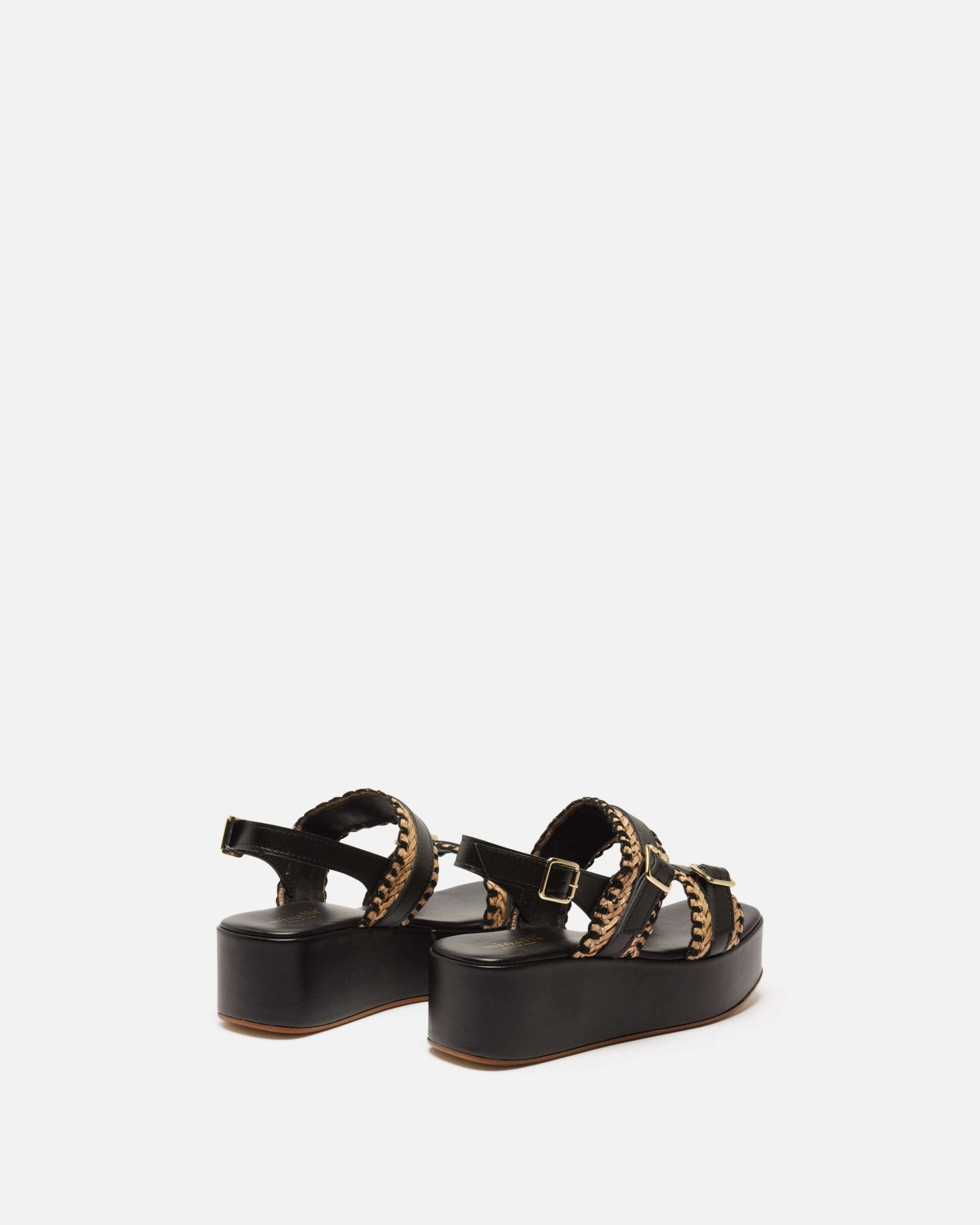 COMPENSEES LIDDY NATUREL NOIR - minelli.fr