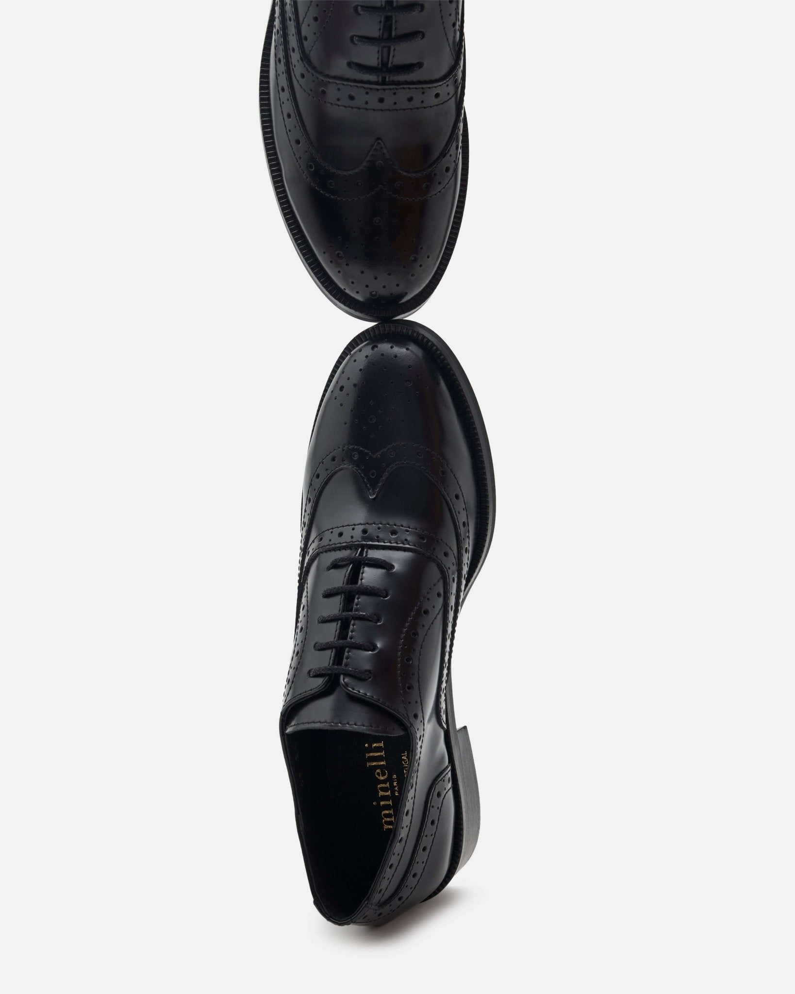 DERBIES PETER/POL NOIR - minelli.fr