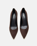 ESCARPIN KAITLYN/VEL CHOCOLAT - minelli.fr