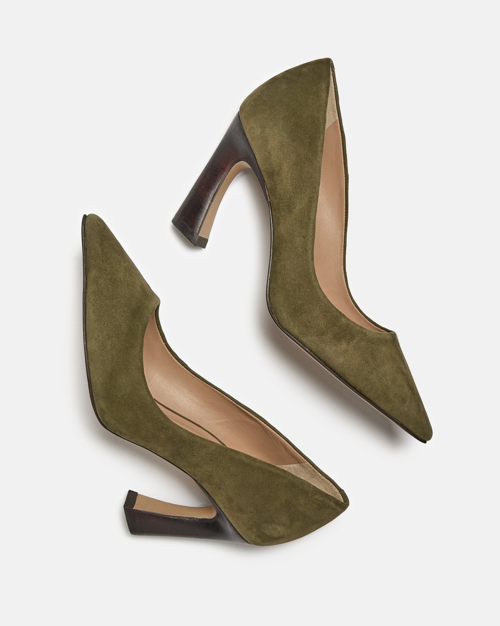 ESCARPINS ASHLEY/VEL KAKI - minelli.fr