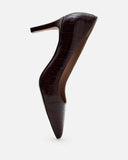 ESCARPINS KAITLYN/CROCO POURPRE - minelli.fr