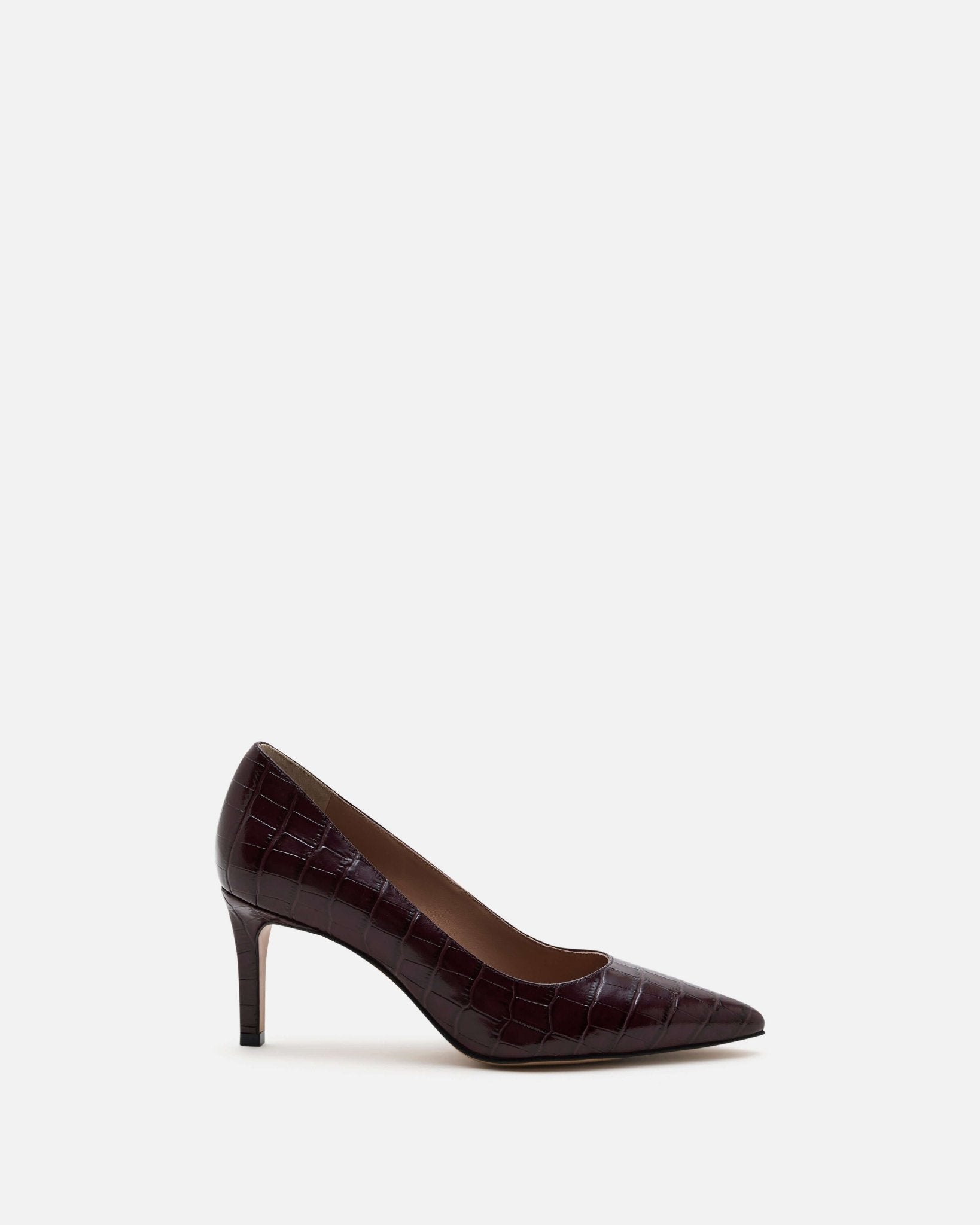 ESCARPINS KAITLYN/CROCO POURPRE - minelli.fr