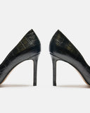 ESCARPINS KAROLINA/CROC NOIR - minelli.fr