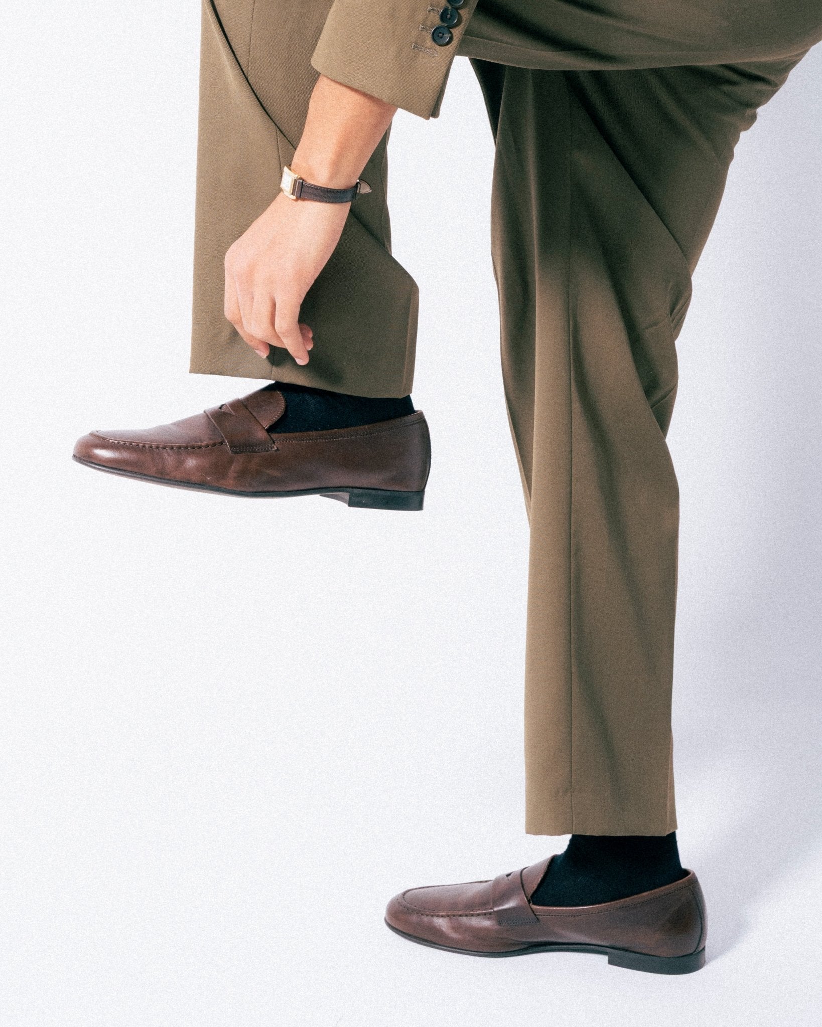 MOCASSINS ALBORO MARRON - minelli.fr