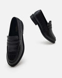 MOCASSINS MANILLE/CROCO NOIR - minelli.fr