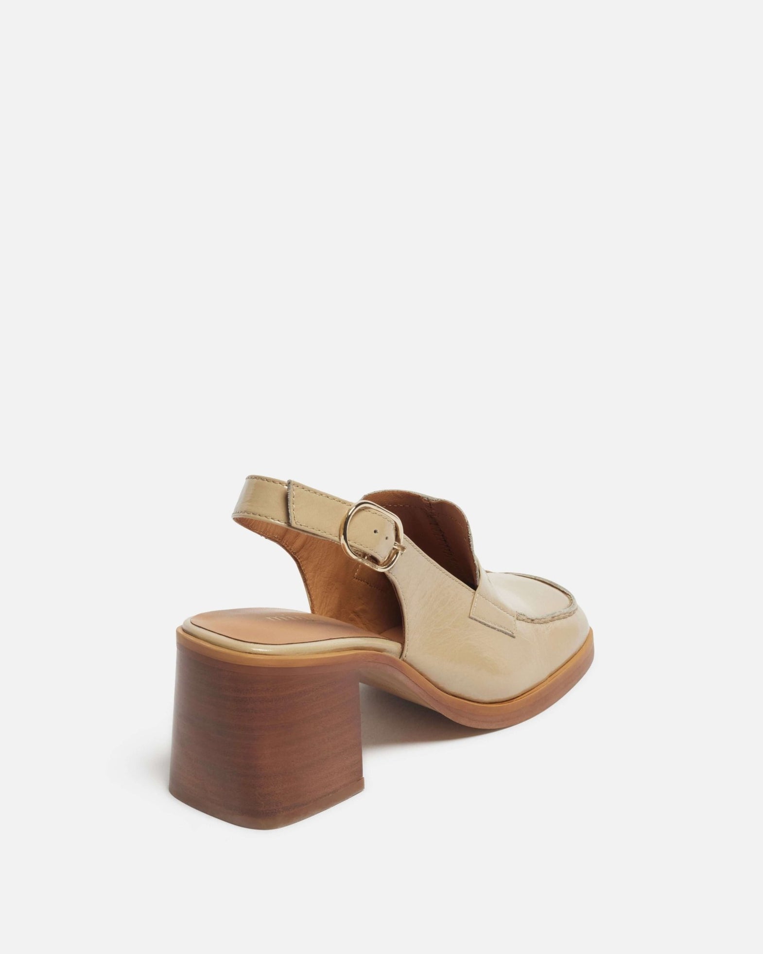 Mocassins Minelli En Cuir Marron Crème Taille 38 - Occasion Très Bon état - Classique Et Confortable