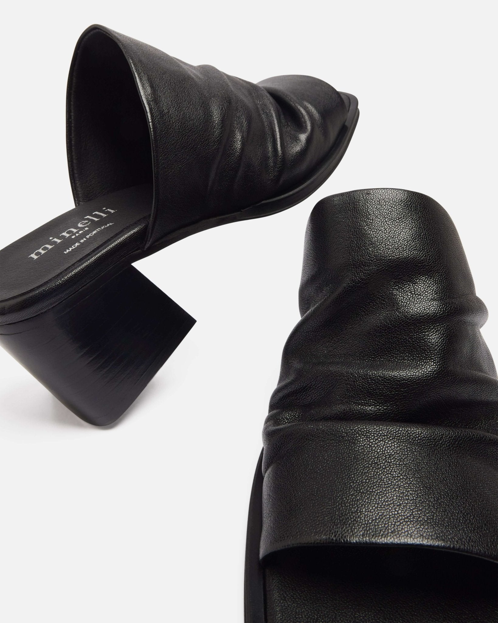 MULES DELMA NOIR - minelli.fr
