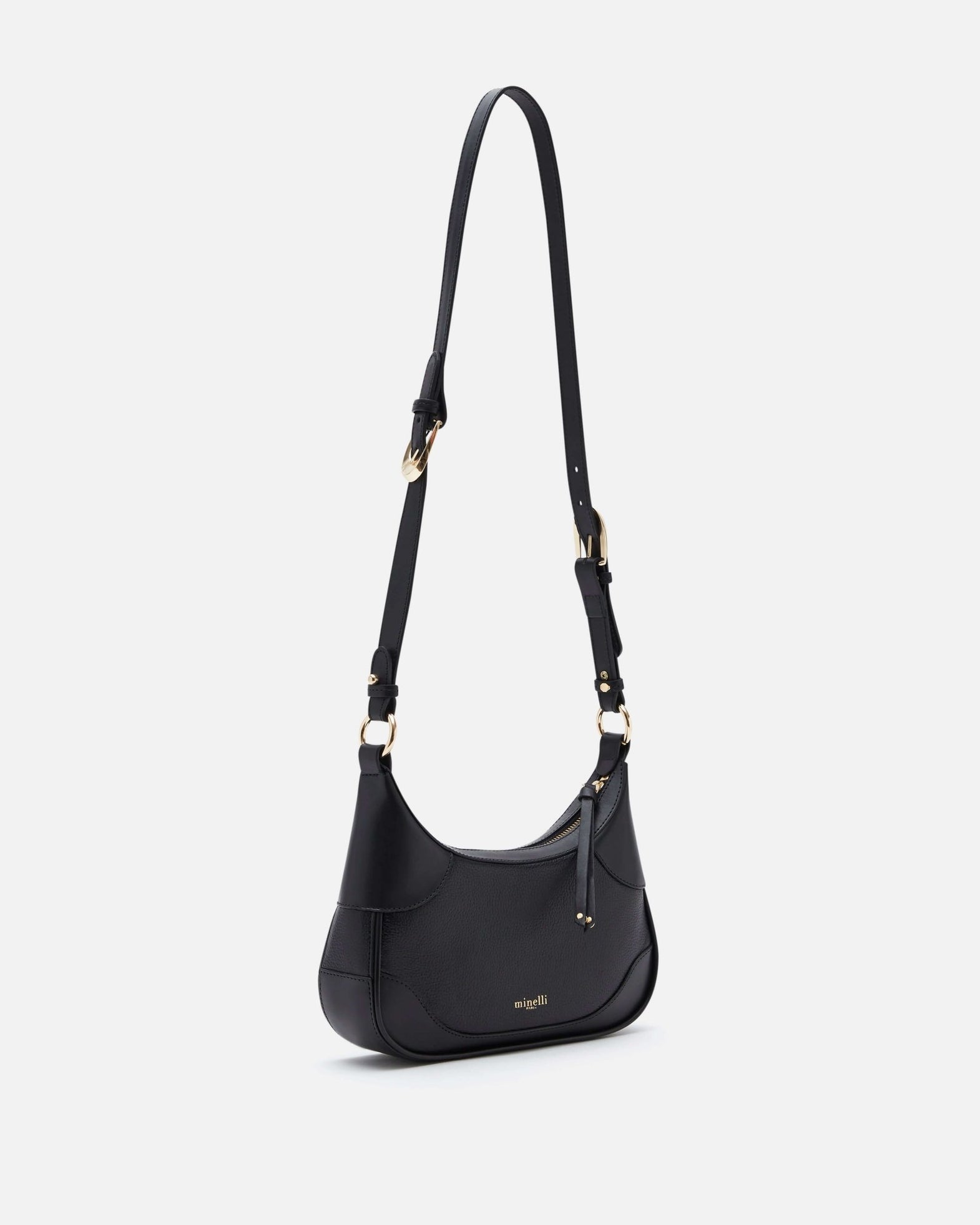 Sac à Main Femme Minelli En Cuir Marron - Style Fourre-tout élégant - Occasion