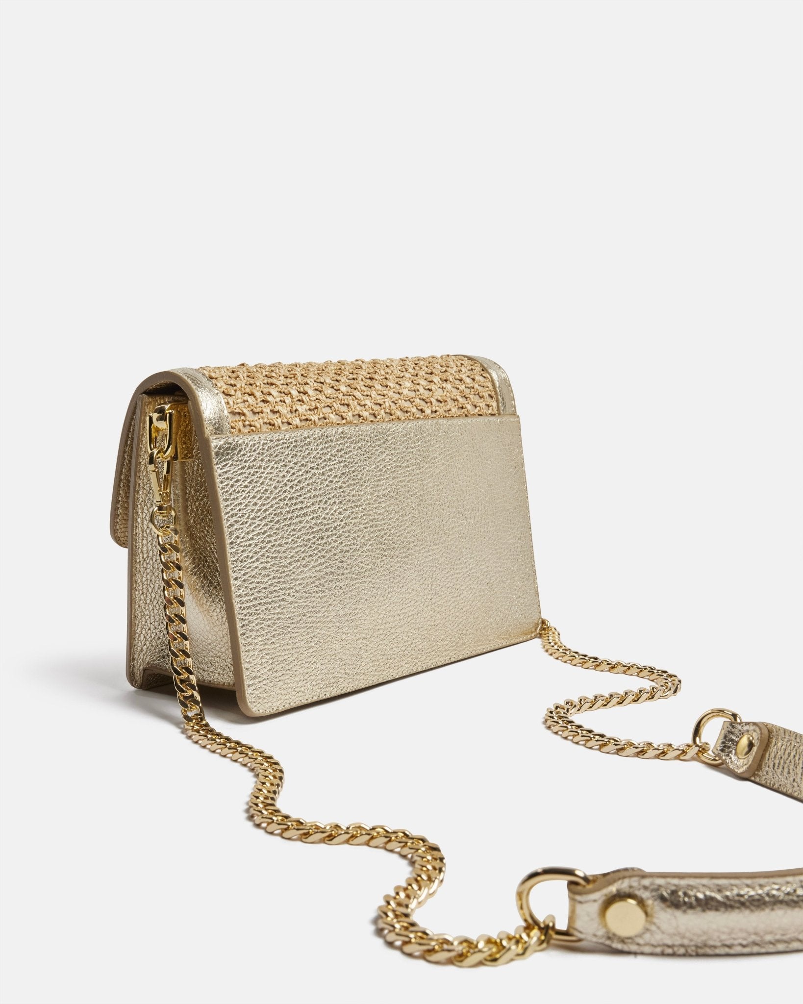 SAC MOYEN VOLUME AKIA PLATINE - minelli.fr