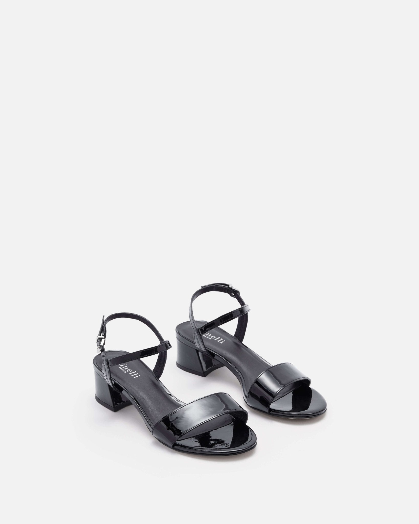 SANDALES CUSTODIA/VER NOIR - minelli.fr