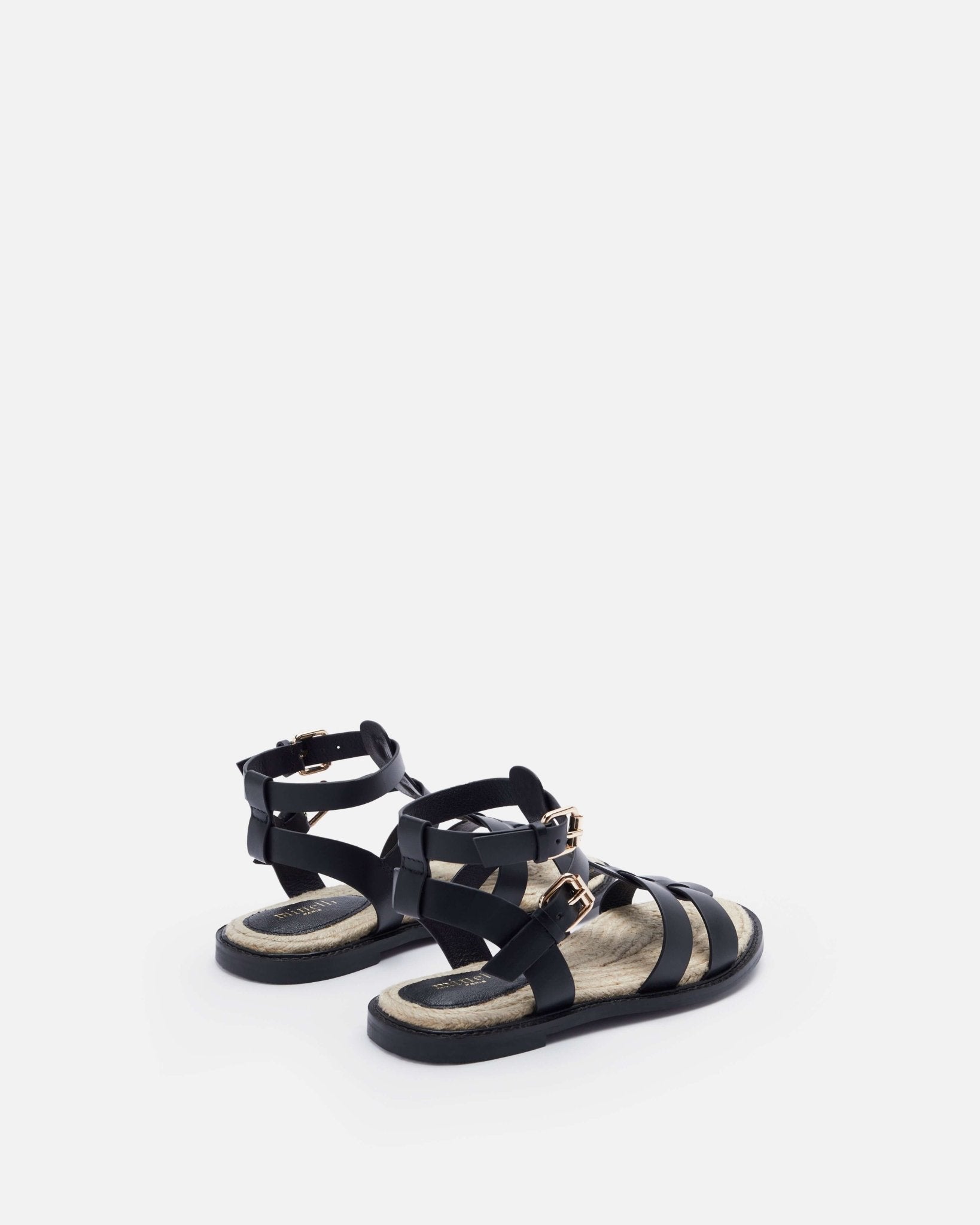 SANDALES IDOIA NOIR - minelli.fr