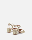 SANDALES KARELE/GLOW PLATINE - minelli.fr
