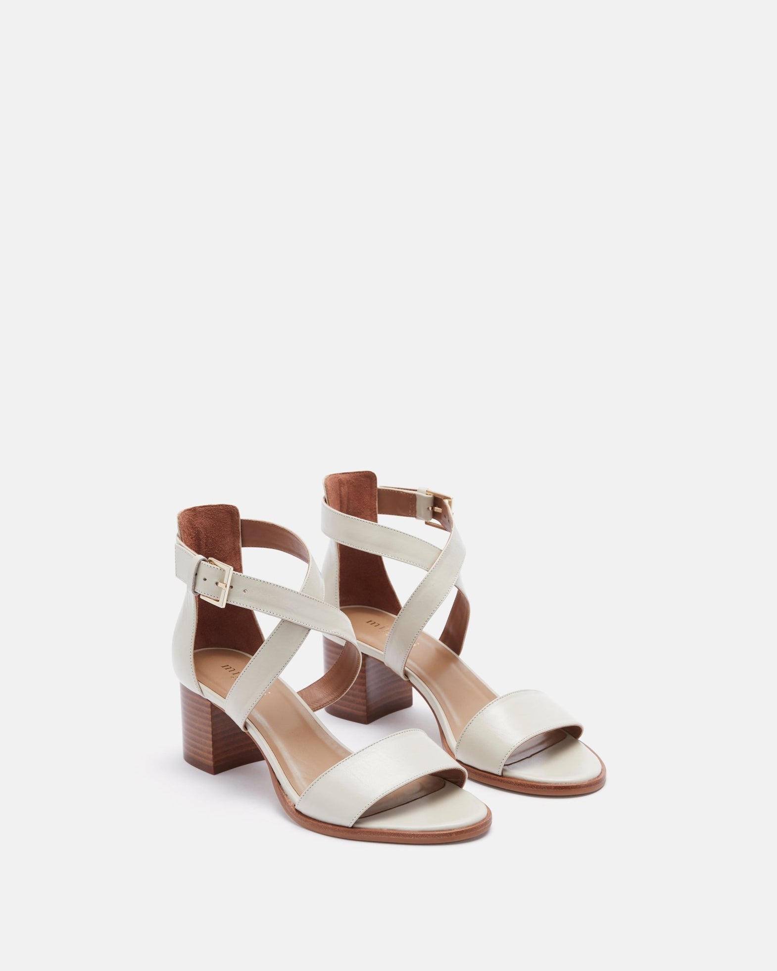 Sandales Minelli Cuir Vert Lagon – Taille 37 – Très Bon état – Talons Compensés