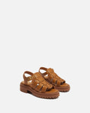 SANDALES MOSSO COGNAC - minelli.fr