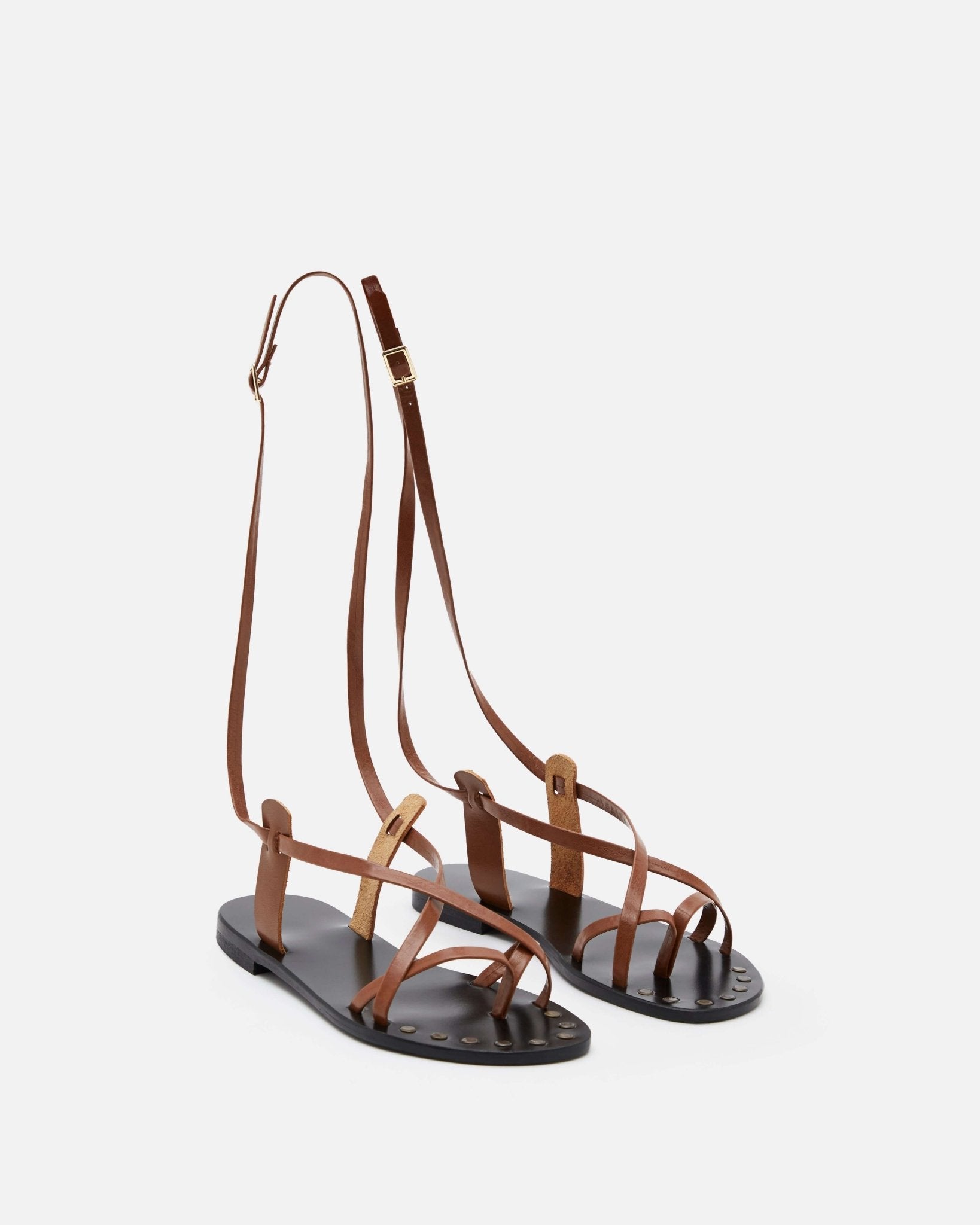 SANDALES MYA COGNAC - minelli.fr