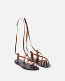 SANDALES MYA COGNAC - minelli.fr