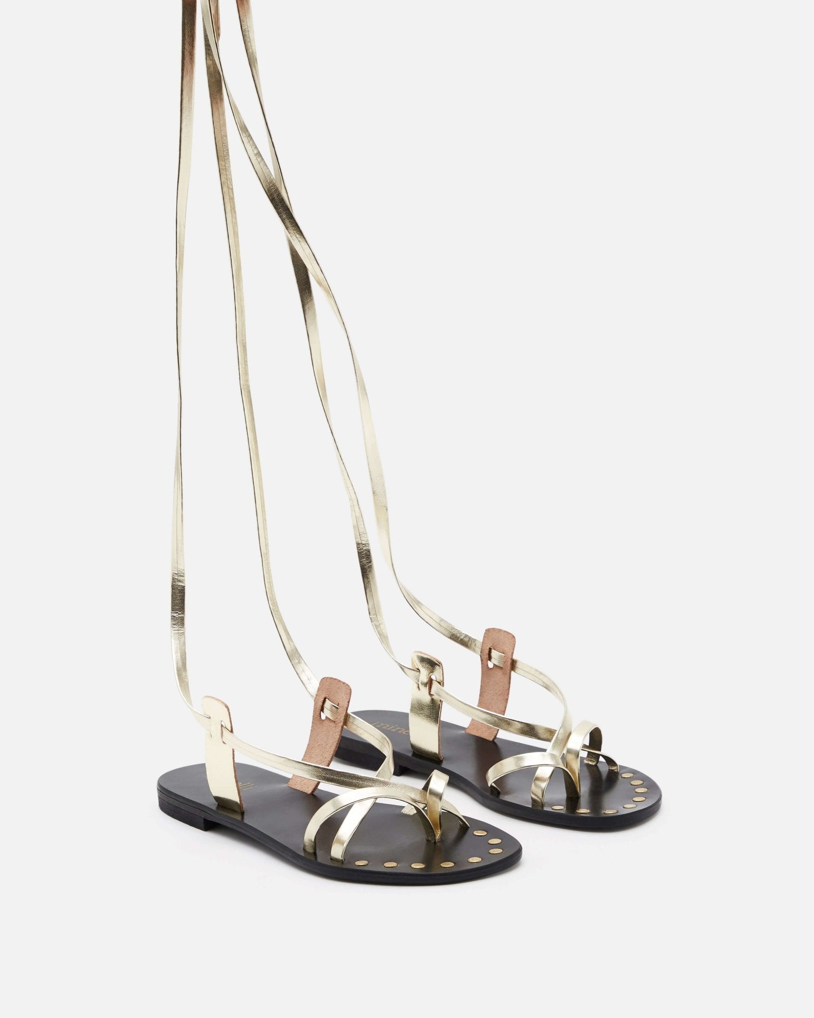 SANDALES MYA/MET PLATINE - minelli.fr