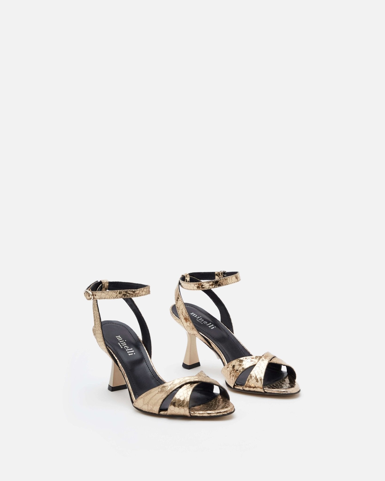 SANDALES NOEMIE/MET PLATINE - minelli.fr